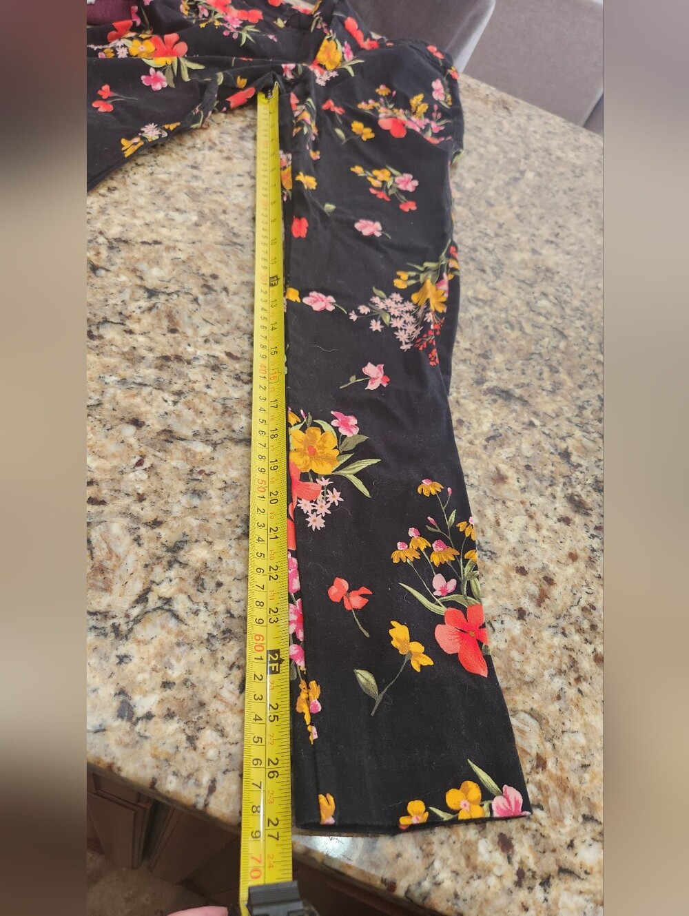 Old Navy Pixie Floral Pants - Picture 8 of 10